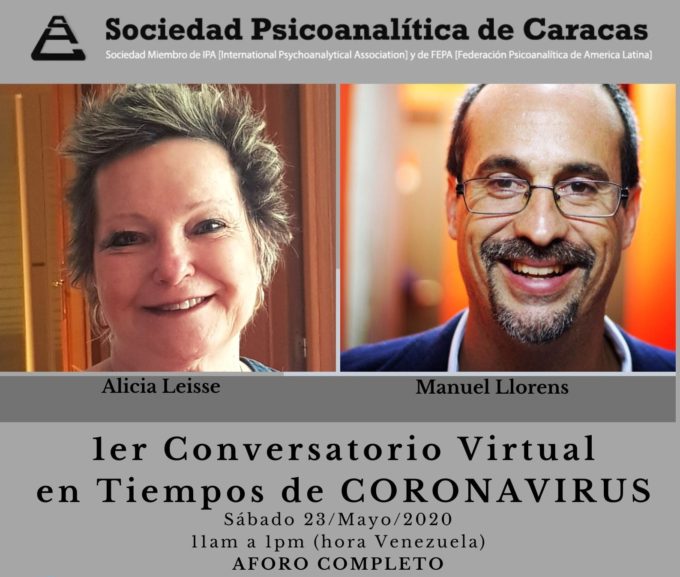 NOTICIAS/ 1er Conversatotio Virtual en Tiempos de Coronavirus