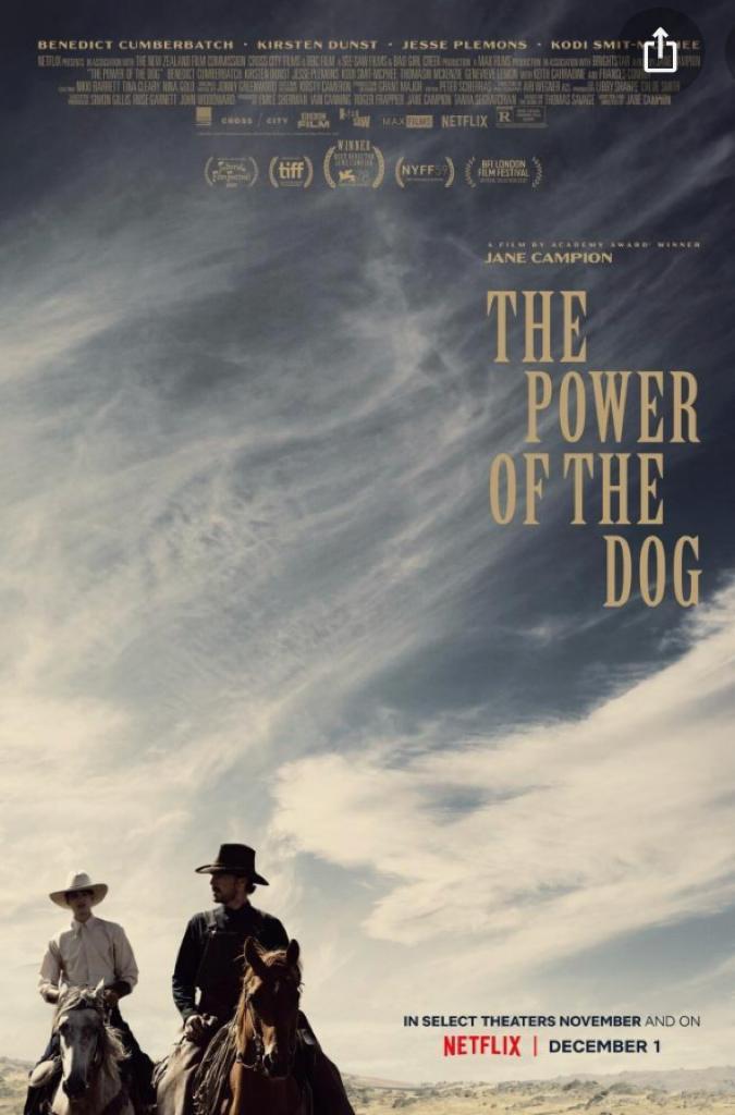 "El poder del perro". Dirigida por Jane Campion (2021)