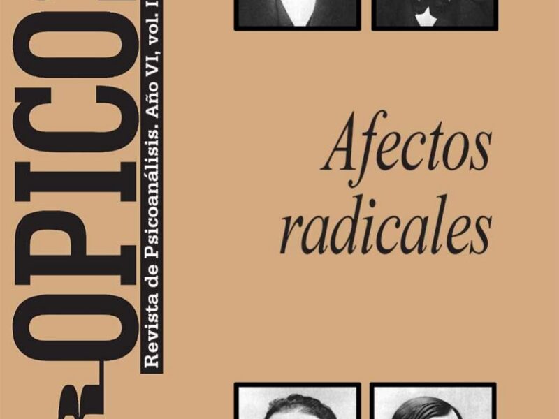 Trópicos Edición 1998. Afectos Radicales, VI (II).