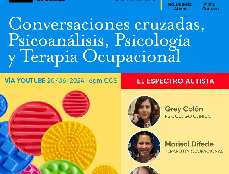 Conversaciones Cruzadas, psicoanálisis, psicología y terapia ocupacional